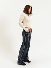 Load image into Gallery viewer, The Cozy Jean Wide Leg Pull On Jean