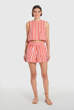 Load image into Gallery viewer, Pool Shorts, Red Stripes