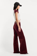 Load image into Gallery viewer, Velvet Good Wait Palazzo Pant Berry Noir