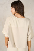 Load image into Gallery viewer, Boxy Half Sleeve Top Set with Short