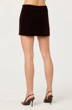 Load image into Gallery viewer, Vox Velvet Mini Skirt