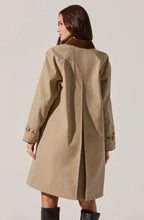 Load image into Gallery viewer, Raiden Contrast Trench Coat