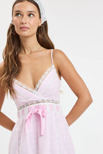 Load image into Gallery viewer, Ribbon Lace Mini Dress