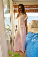 Load image into Gallery viewer, Pink Striped Drawstring Lounge Pants