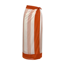 Load image into Gallery viewer, Cherry Pinstripe Sarong