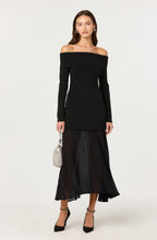 Load image into Gallery viewer, Lidia Mixed Media Maxi Dress