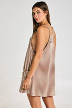 Load image into Gallery viewer, Striped Active Romper Dress