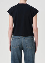 Load image into Gallery viewer, Bryce Cap Sleeve Tee in Storm