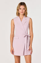 Load image into Gallery viewer, Kesari Sleeveless Blazer Mini Dress