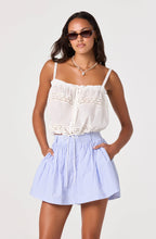 Load image into Gallery viewer, Barbara Stripe Gathered Skort