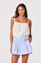 Load image into Gallery viewer, Barbara Stripe Gathered Skort