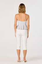 Load image into Gallery viewer, Lesly Gingham Pleated Bustier Top