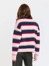 Load image into Gallery viewer, Carlyle Everyday Crewneck in Coral Stripe