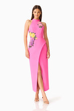 Load image into Gallery viewer, Laurentia Halter Maxi in Fuchsia Pink