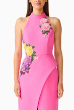 Load image into Gallery viewer, Laurentia Halter Maxi in Fuchsia Pink