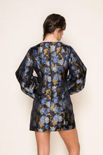 Load image into Gallery viewer, Rose Garden Balloon Long Sleeve Dress