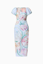 Load image into Gallery viewer, Priselle Puff Sleeve Midi Dress