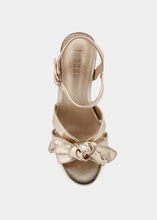 Load image into Gallery viewer, Esmeralda Gold Platform Heel