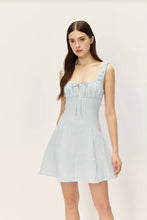 Load image into Gallery viewer, Vale Mini Dress Seafoam