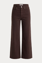 Load image into Gallery viewer, Palazoo Ankle Jeans Espresso