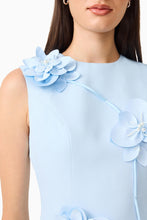 Load image into Gallery viewer, Reina 3D Floral Mini Dress