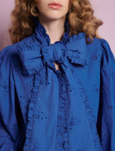 Load image into Gallery viewer, Meadow Sage Bow Mini Dress