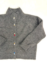 Load image into Gallery viewer, Mock Neck Cardigan with Button Detail