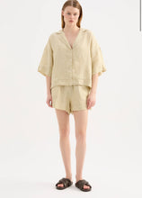 Load image into Gallery viewer, Lounge Stripe Linen Shirt