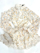 Load image into Gallery viewer, Citrus Floral Embroidered Lace Mini Dress