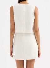 Load image into Gallery viewer, Marli Linen Top White