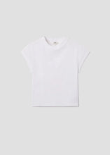 Load image into Gallery viewer, Bryce Cap Sleeve Tee in White
