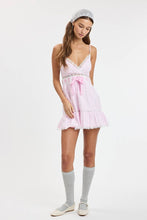 Load image into Gallery viewer, Ribbon Lace Mini Dress