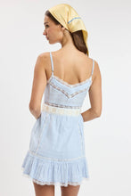 Load image into Gallery viewer, Ribbon Lace Mini Dress