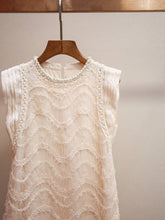 Load image into Gallery viewer, Mesh Panel Sleeveless Mini Dress