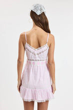 Load image into Gallery viewer, Ribbon Lace Mini Dress