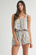 Load image into Gallery viewer, Multicolor Floral Swing Short Set