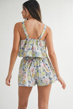 Load image into Gallery viewer, Multicolor Floral Swing Short Set