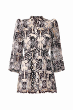 Load image into Gallery viewer, Jolie Long Sleeve Mini Dress in Black