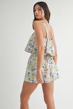 Load image into Gallery viewer, Multicolor Floral Swing Short Set