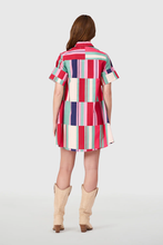 Load image into Gallery viewer, Dock Dress, Woodland Stripes