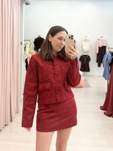 Load image into Gallery viewer, Lian Mini Faux Suede Skirt
