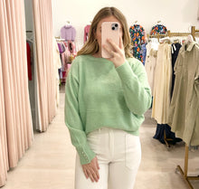 Load image into Gallery viewer, Mohair Crew Neck Sweater
