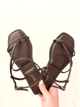 Load image into Gallery viewer, Strappy Chocolate Sandal
