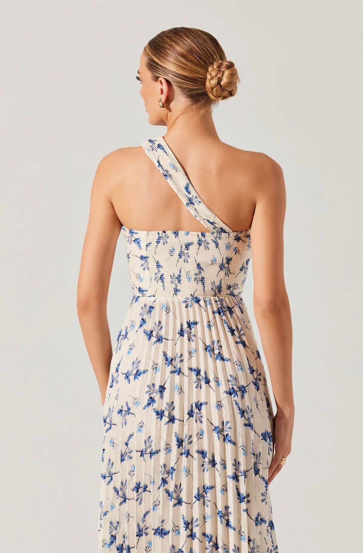 rasya pleated floral maxi dress Rasya floral dress