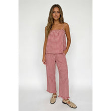 Load image into Gallery viewer, Plaid Pant Set

