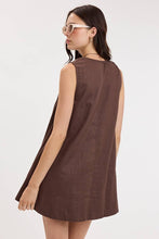 Load image into Gallery viewer, Round Neck Swing Mini Dress
