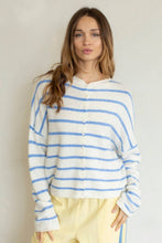 Load image into Gallery viewer, Piper Cardigan - Cabana Striped
