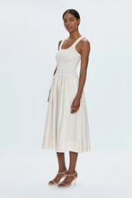 Load image into Gallery viewer, Alessia Smocked Drop Waist Midi
