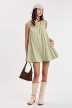 Load image into Gallery viewer, Round Neck Swing Mini Dress
