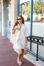Load image into Gallery viewer, Check Denim Pocket Dress
